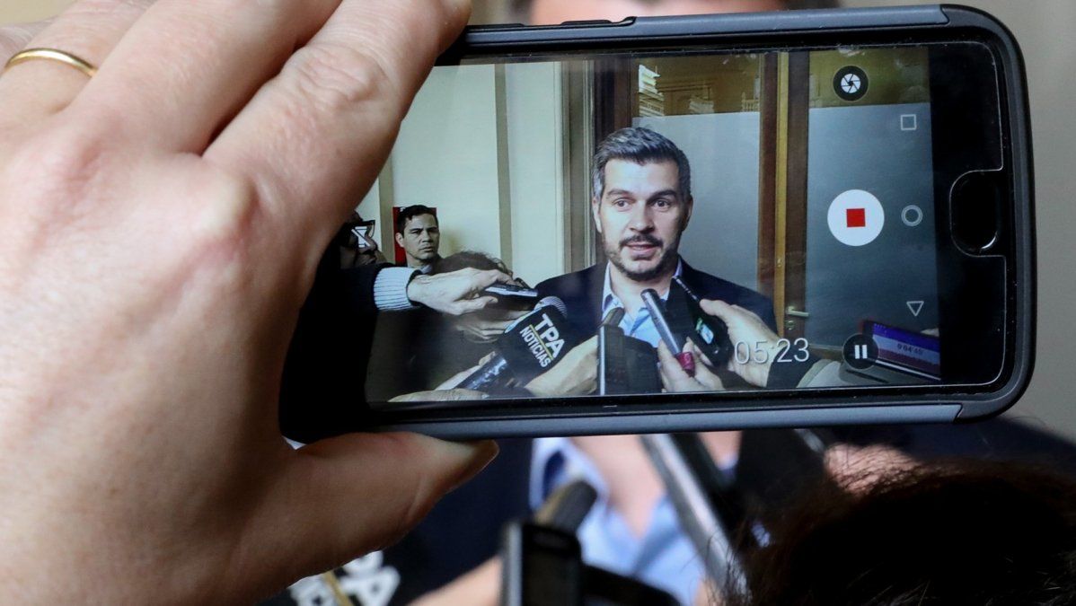 La suegra de Marcos Peña, presente en la marcha contra el FMI