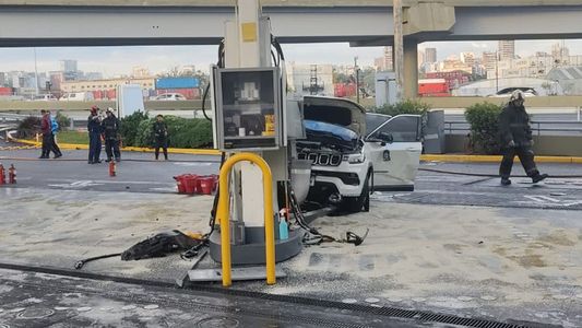 Un futbolista de Estudiantes atropelló a una persona a horas de salir campeón