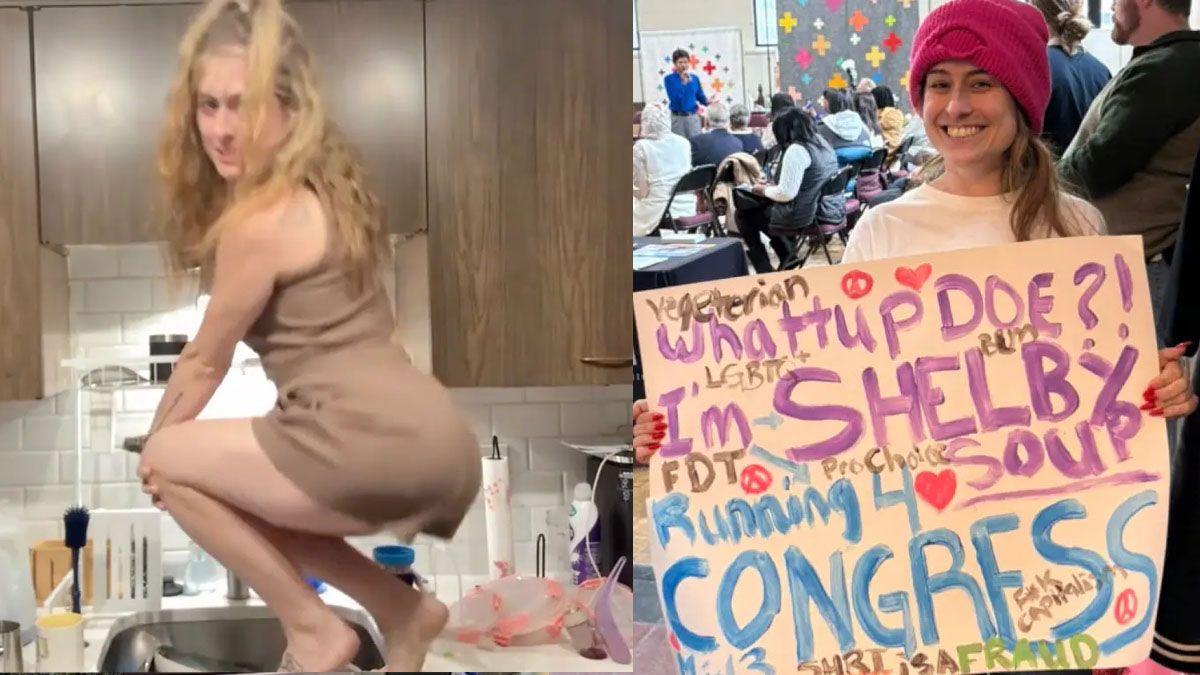 La diputwerking en campaña. En dos momentos. ¿Con cuál conseguirá más votos? (Foto: A24.com)