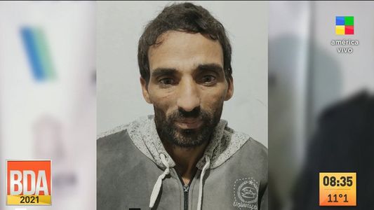 La primera imagen del hombre que se llevó a Maia Beloso