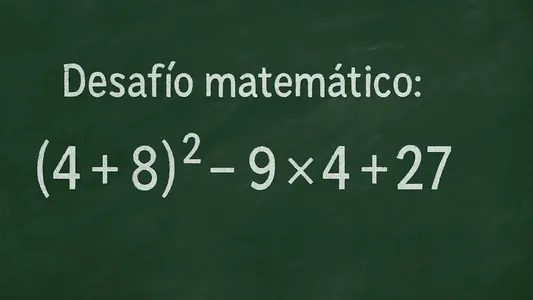 Desafío Matemático: esta cuenta con signos no se resuelve de un vistazo