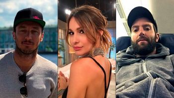 Pampita fue al cine con Polito Pieres (su nuevo novio) mientras que Pico Mónaco cuidaba a sus hijos