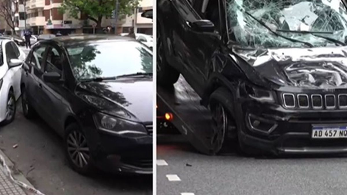 Brutal accidente en Flores: una camioneta volcó, atropelló a tres personas y la conductora dio positivo. (Foto: A24.com)