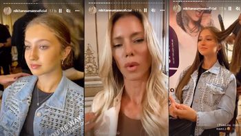 El debut como modelo de Indiana, la hija mayor de Nicole Neumann y Fabián Cubero