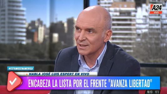 José Luis Espert reprochó la falta de humildad de Carrió y la UCR para el armado en Provincia
