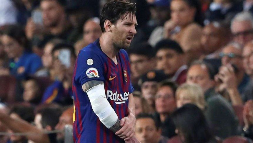 Los seis partidos que se va a perder Messi por su fractura en el radio