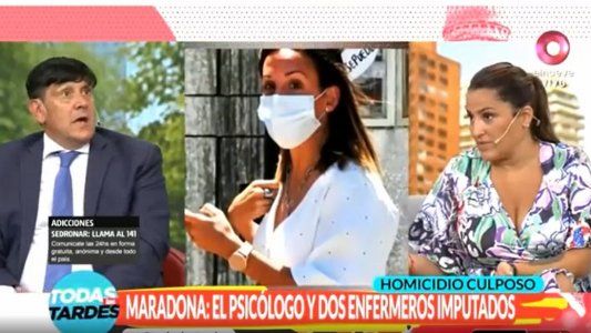 Maju Lozano, contundente sobre el caso Maradona: Faltó uno que pusiera los huevos sobre la mesa