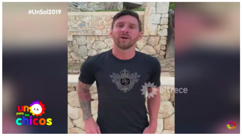 La millonaria donación de Lionel Messi en “Un Sol para los Chicos”