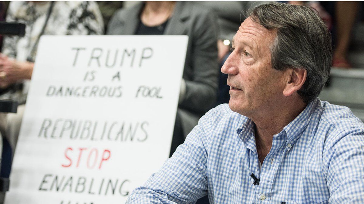 El exgobernador norteamericano Sanford que huyó por amor con una argentina quiere ser rival de Trump en las primarias del Partido Republicano