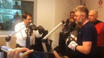 Luis Novaresio y Eduardo Feinmann se boxearon en la radio