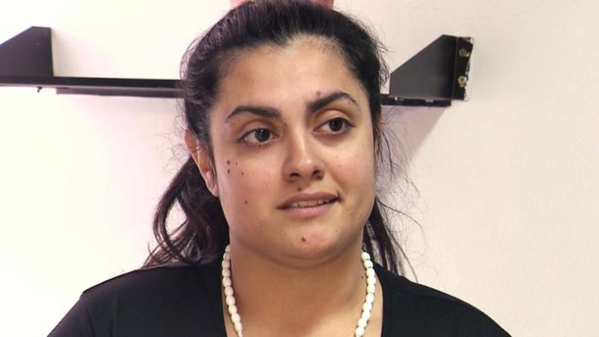 La enfermera Brenda Agüero imputada y detenida en el marco de la causa en la que se investiga la muerte de bebés nacidos sanos (Foto: El Doce TV).