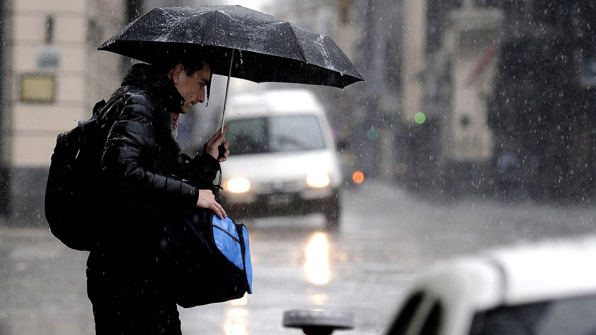 El SMM anunció precipitaciones acumuladas entre 30 y 50 mm (Foto: Télam).