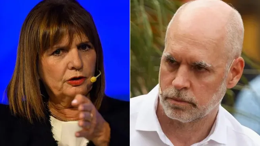 Patricia Bullrich y Horacio Rodríguez Larreta se cruzaron por la fuga de presos en Liniers