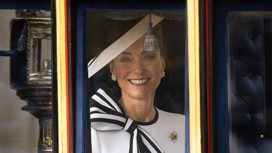 Reapareció Kate Middleton y se mostró por primera vez en público desde que le diagnosticaron cáncer