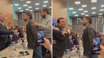 La discusión del proyecto de Defensa de la Soberanía de Malvinas derivó en un fuerte enfrentamiento entre legisladores de la oposición y del oficialismo. (Foto: captura de pantalla)