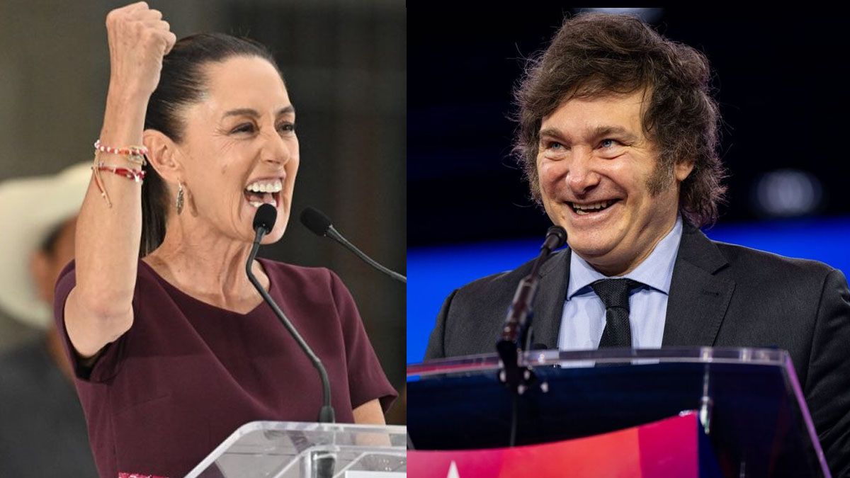¿Habrá un nuevo tiempo para la relación entre México y la Argentina tras el triunfo de Shienbaum? (Foto: A24.com)