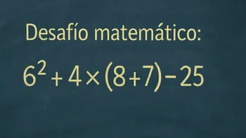 Desafío matemático: pocos los resuelven antes de los 10 segundos
