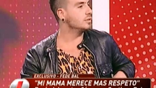 Federico Bal y la pelea entre Carmen y Santiago