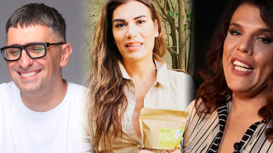 Franco Torchia y Costa trataron de homofóbica a Flor de la V por un video donde homenajea al LGBT