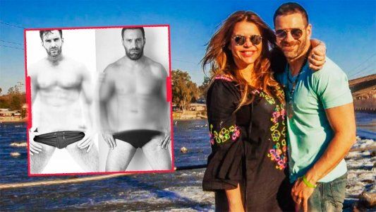 Santiago Camaño mostró cómo cambió su físico desde que sale con Nazarena Vélez:  “Antes tenía ravioles y ahora me los comí”