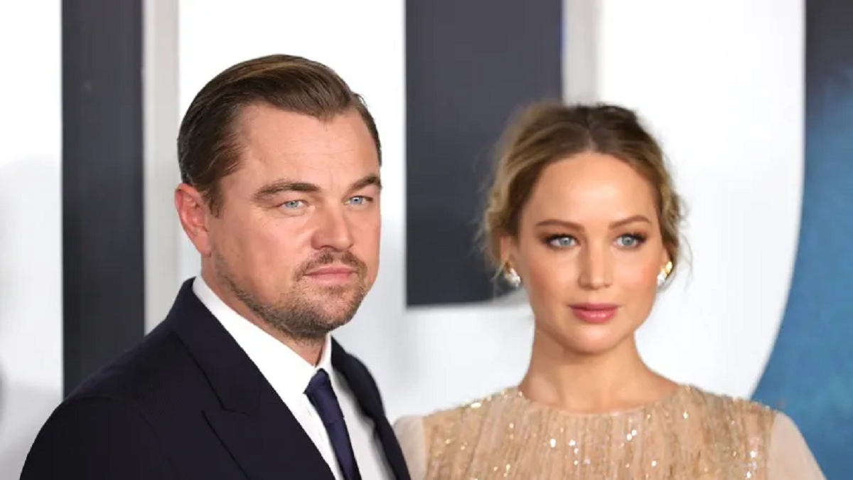 Brecha salarial de género en Hollywood: En 2021, Jennifer Lawrence ganó USD 5 millones menos que Leonardo DiCaprio en la película Don’t Look Up. (Foto: Gentileza Entretenimiento.net)