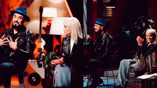 Abel Pintos se sumó a La voz: mirá que hizo