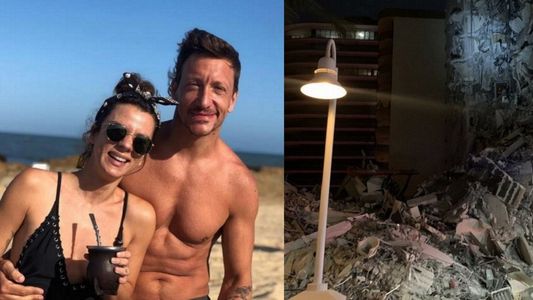 Nico Vázquez y Gimena Accardi: la crónica completa de cómo vivieron el derrumbe del edificio