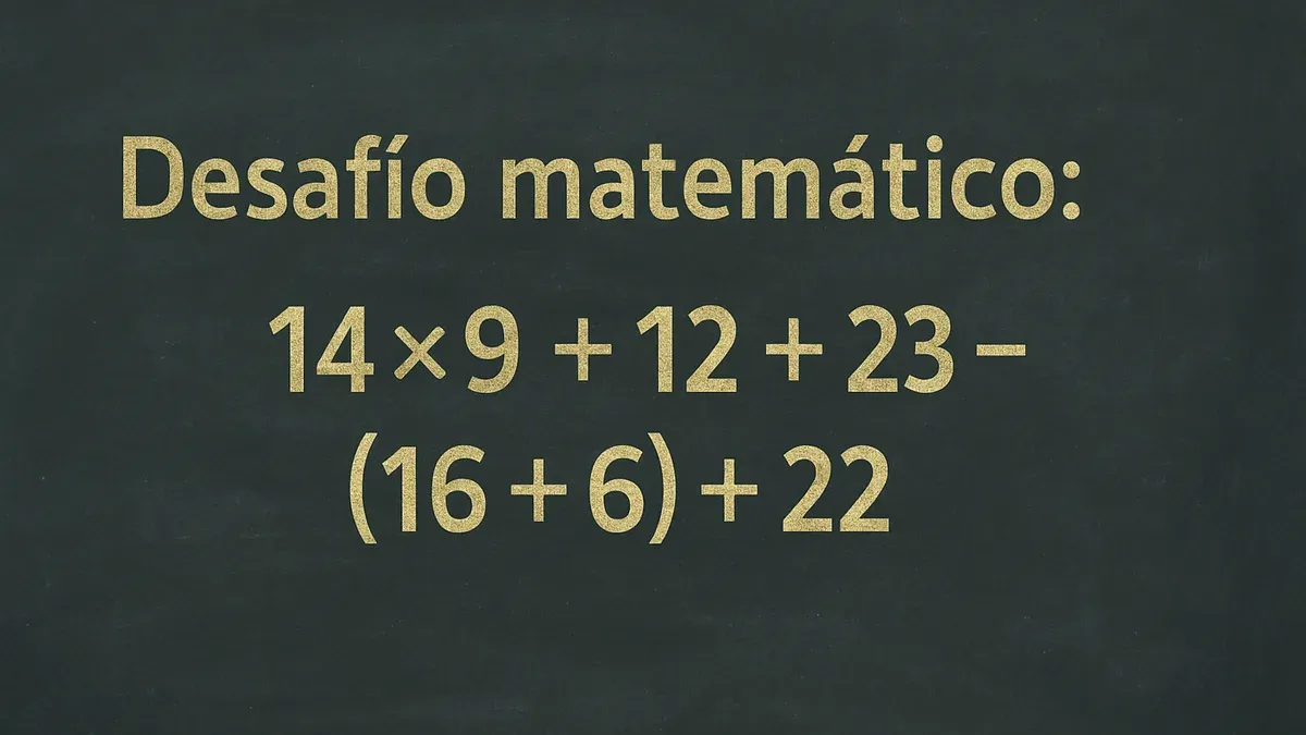 La regla esencial para resolver este desafío matemático es conocido como PEMDAS (por sus siglas en inglés) o jerarquía de operaciones.