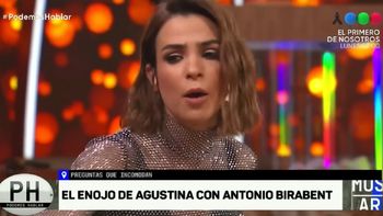 Agustina Cherri se levantó enojada de la mesa de Andy Kusnetzoff