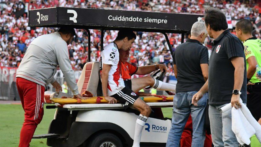 Se confirmó la lesión de Nacho Fernández y estará dos semanas afuera