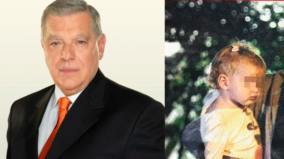 Santo Biasatti publicó una foto de su hija Sofía por error y luego la borró