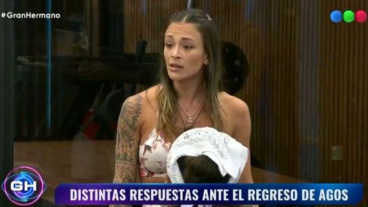Así fue el regreso de Agostina Spinelli a la casa de Gran Hermano: las reacciones de sus compañeros