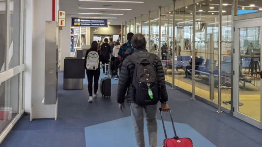 Intenso movimiento turístico en el comienzo de las vacaciones de invierno