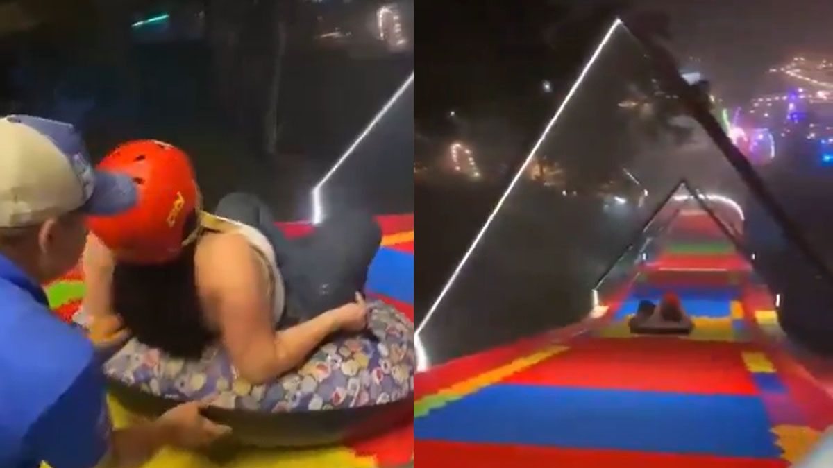 Una diversión en un parque terminó en una tragedia en un tobogán gigante. (foto: A24.com)