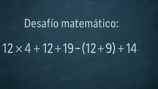 Desafío matemático: la cuenta es fácil, pero muchos caen en un error frecuente