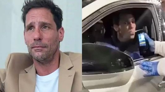 El escandaloso video de Gonzalo Valenzuela siendo detenido por manejar ebrio: fuertes imágenes
