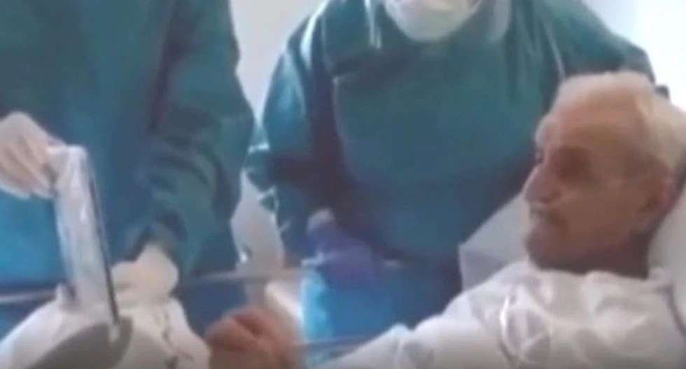 “Antonia, te quiero más que a mi vida”: la conmovedora declaración de amor de un anciano con coronavirus a su esposa