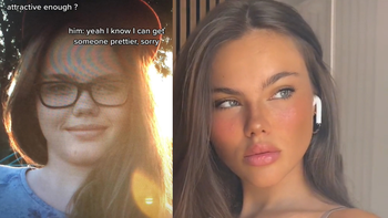 Su novio de la adolescencia la dejó por no ser linda pero de grande se dedicó a ser modelo y le grabó un video impactante
