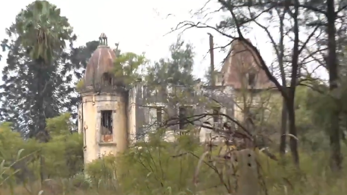 El lugar donde aparecieron los restos del cuerpo de Agostina Vega. (Foto: captura A24)
