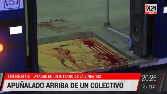 Palermo: pidió distancia social en un colectivo y lo apuñalaron