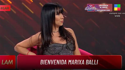 Marixa Balli volvió a LAM y dio detalles de la grave infección que tuvo: Fue algo que me superó