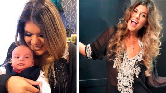Morena Rial se encontró con la Niña Loly y le presentó a su hijo