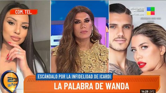 El picante mensaje que Cande Lecce, la amante de Mauro Icardi, le envió a Wanda Nara: Me encantaría...
