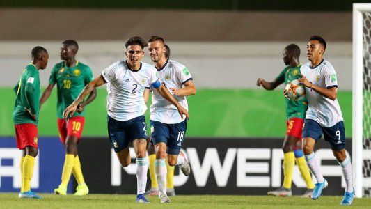 Mundial Sub-17: Argentina se lo dio vuelta a Camerún, le ganó 3-1 y se acerca a octavos de final