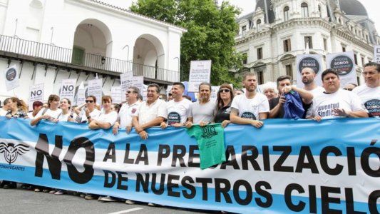 Tranquilidad: los aeronavegantes llegaron a un acuerdo hasta marzo con Aerolíneas Argentinas