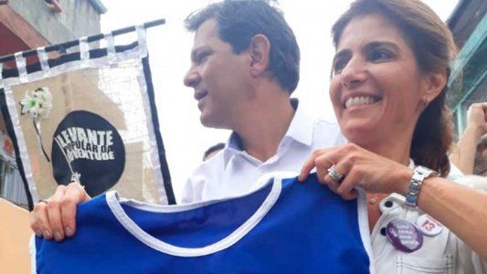 La Cámpora se coló en el cierre de campaña de Fernando Haddad