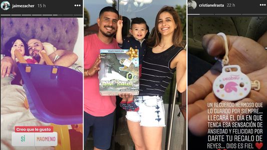 Los Reyes Magos pasaron por las casas de los famosos... ¡y dejaron esto!