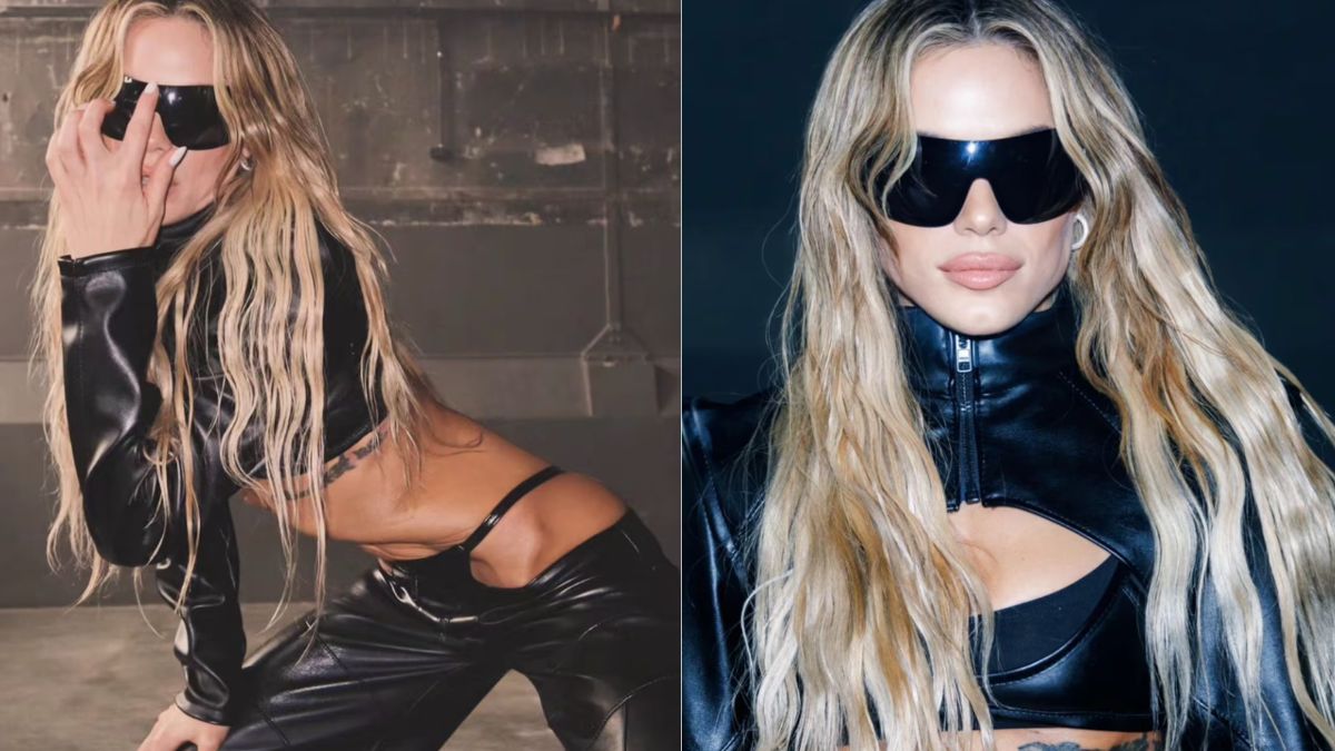 Emilia Attias deslumbra en el videoclip de "Que hicimo&rsquo;" con su incre&iacute;ble estilo total black.