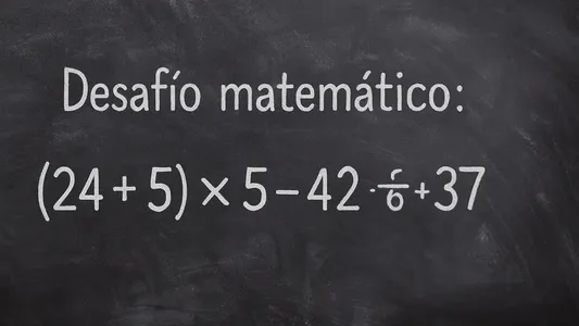 Desafío Matemático: elegir el primer paso sin caer en el error común