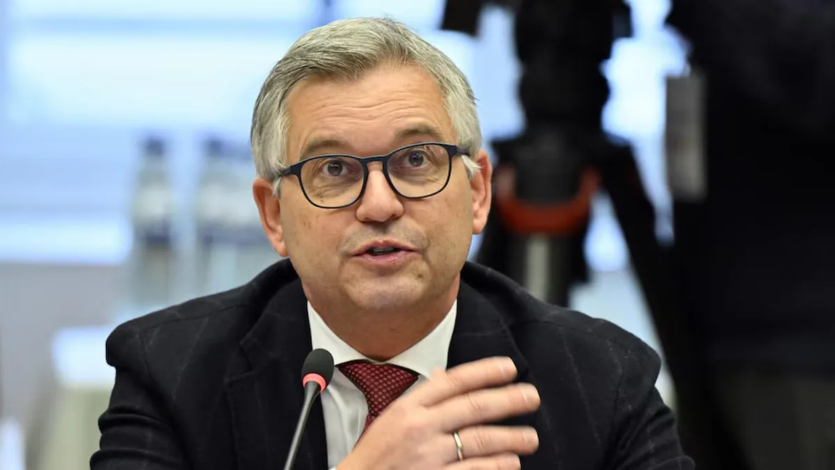 El comisario europeo de Asuntos de Interior y Migraci&oacute;n, Magnus Brunner.&nbsp;